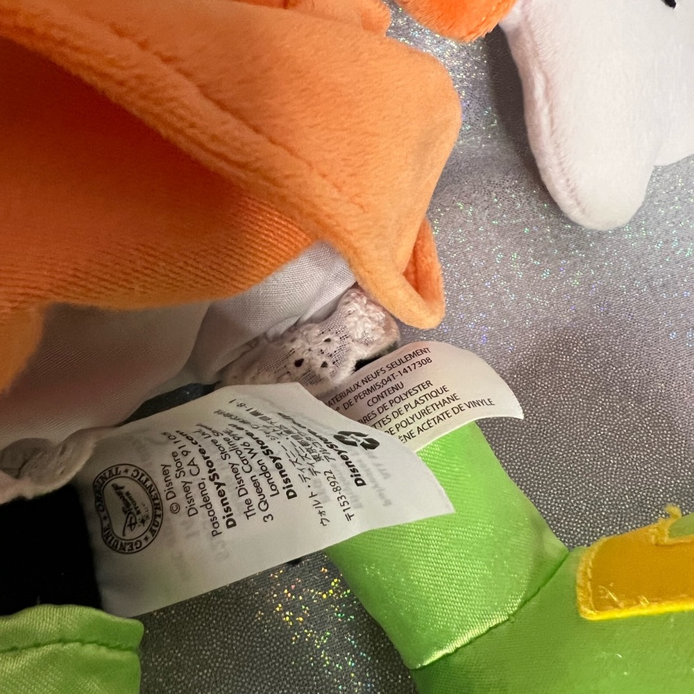 Halloween Minnie Mouse Witch 16" Collectable Plush Stuffed Toy Disney Store 🎃 - Picture 7 of 7